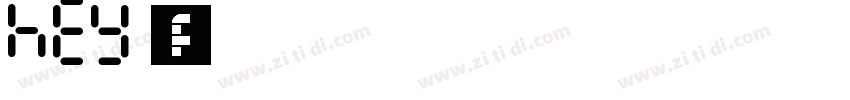 hey 字体字体转换